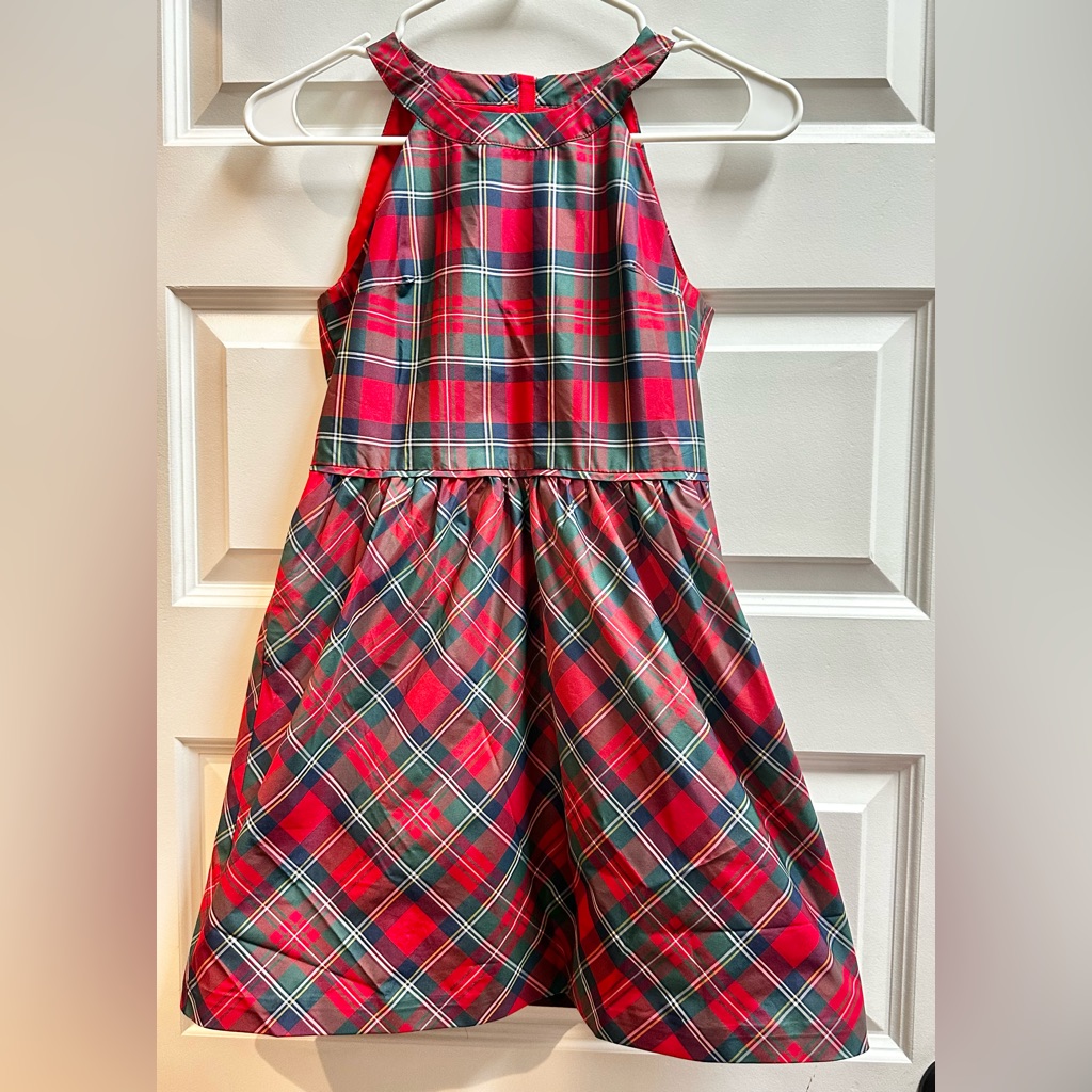 Vineyard Vines Plaid Dress. Kids 10